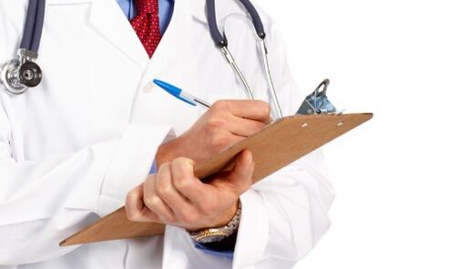 liječnik propisuje liječenje kroničnog prostatitisa